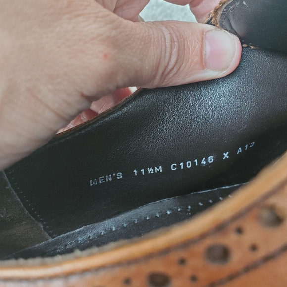 Cole Haan oxford Nike Air brown leather shoes - Picture 13 of 13